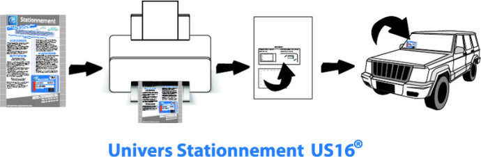 UNIVERS, solution en stationnement résidentiel, Chantilly